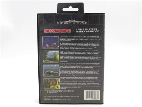 Bio Hazard Battle - Komplet I Æske - Sega Mega Drive Spil (B Grade) (Genbrug)